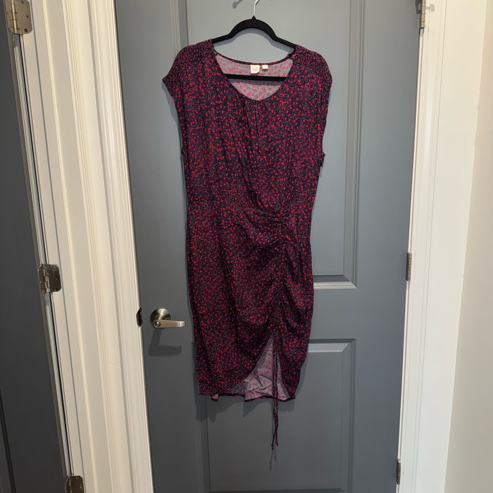 GAP Floral Print Midi Dress